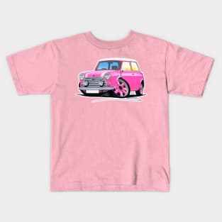 Mini Cooper Pink Kids T-Shirt